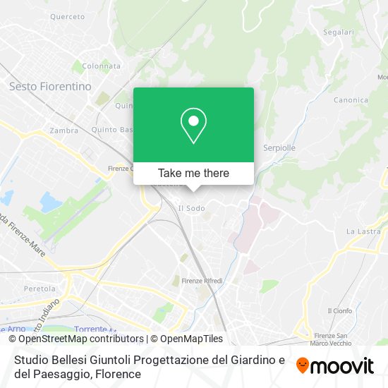 Studio Bellesi Giuntoli Progettazione del Giardino e del Paesaggio map