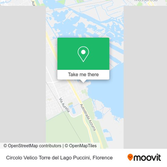 Circolo Velico Torre del Lago Puccini map