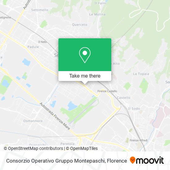 Consorzio Operativo Gruppo Montepaschi map