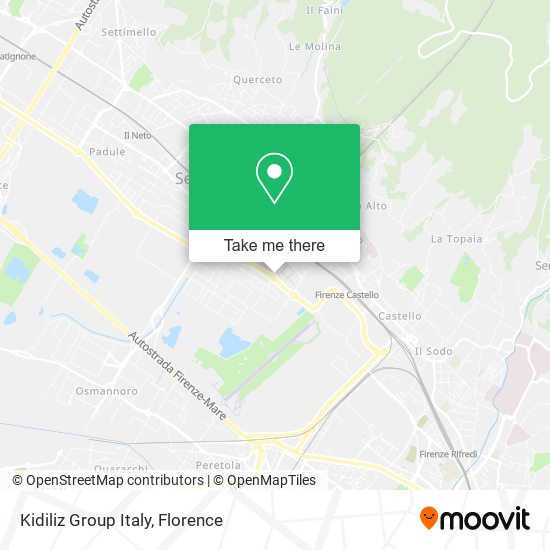 Kidiliz Group Italy map