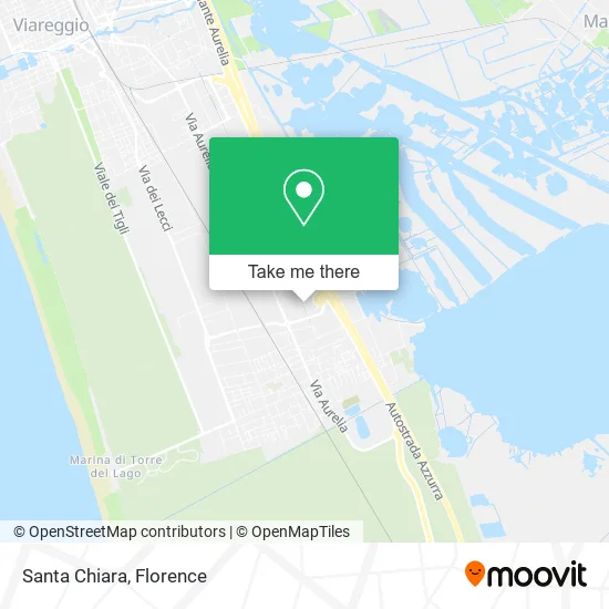 Santa Chiara map