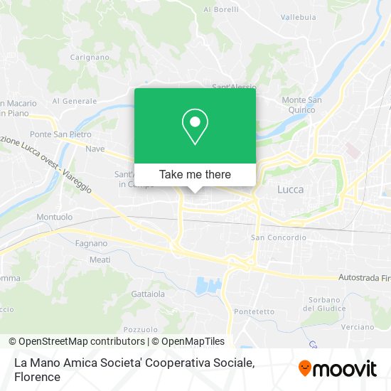 La Mano Amica Societa' Cooperativa Sociale map