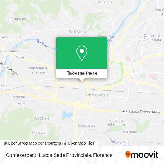 Confesercenti Lucca-Sede Provinciale map