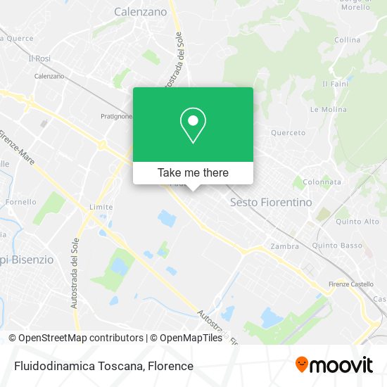 Fluidodinamica Toscana map