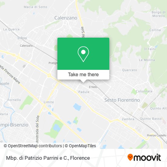 Mbp. di Patrizio Parrini e C. map