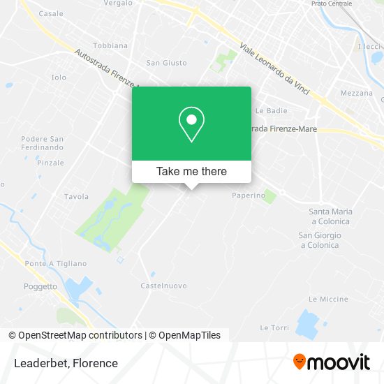 Leaderbet map