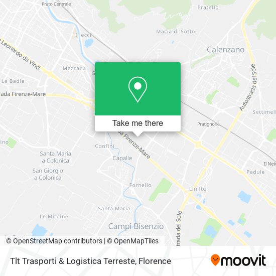 Tlt Trasporti & Logistica Terreste map