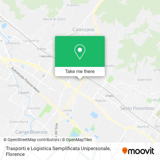 Trasporti e Logistica Semplificata Unipersonale map