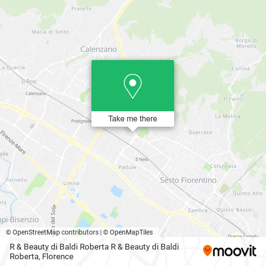 R & Beauty di Baldi Roberta R & Beauty di Baldi Roberta map