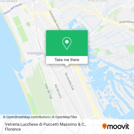 Vetreria Lucchese di Puccetti Massimo & C. map
