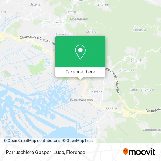 Parrucchiere Gasperi Luca map