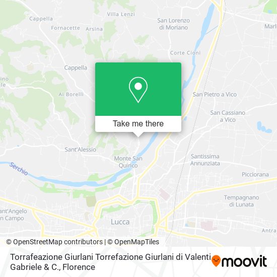 Torrafeazione Giurlani Torrefazione Giurlani di Valenti Gabriele & C. map