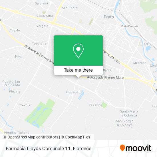 Farmacia Lloyds Comunale 11 map