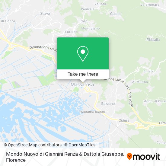 Mondo Nuovo di Giannini Renza & Dattola Giuseppe map