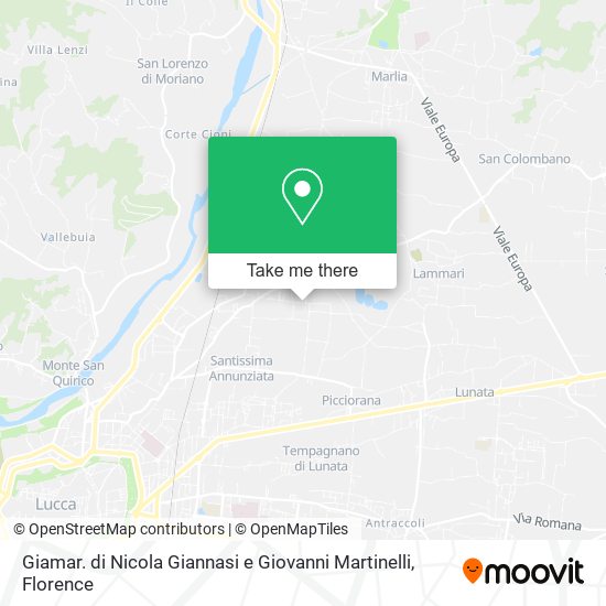 Giamar. di Nicola Giannasi e Giovanni Martinelli map