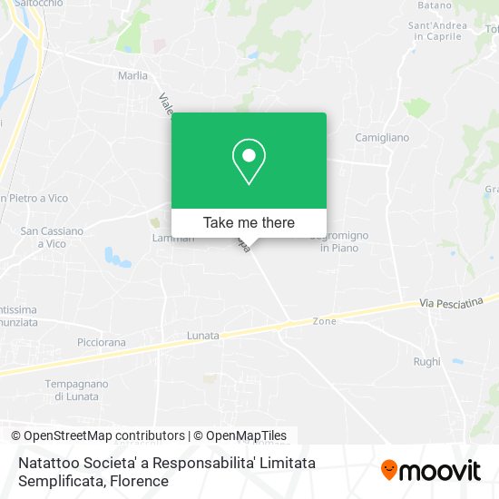 Natattoo Societa' a Responsabilita' Limitata Semplificata map