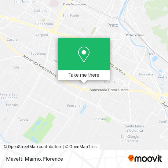 Mavetti Maimo map