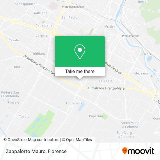 Zappalorto Mauro map