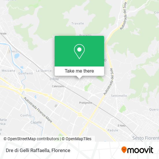Dre di Gelli Raffaella map