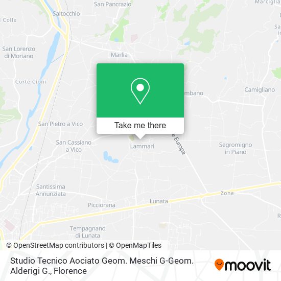 Studio Tecnico Aociato Geom. Meschi G-Geom. Alderigi G. map