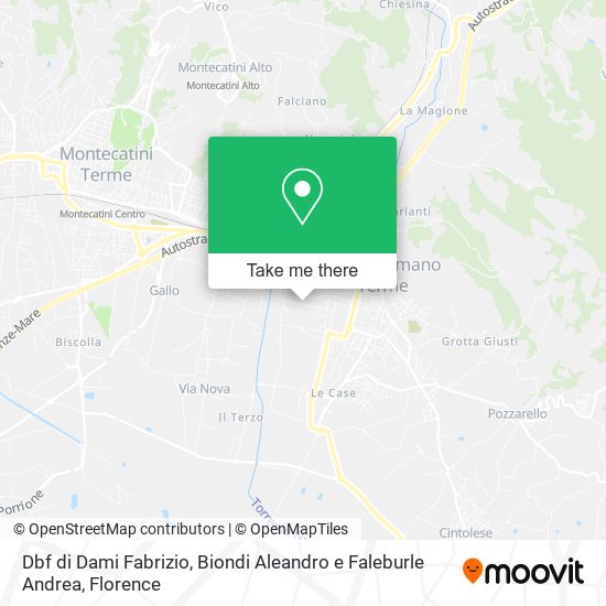 Dbf di Dami Fabrizio, Biondi Aleandro e Faleburle Andrea map