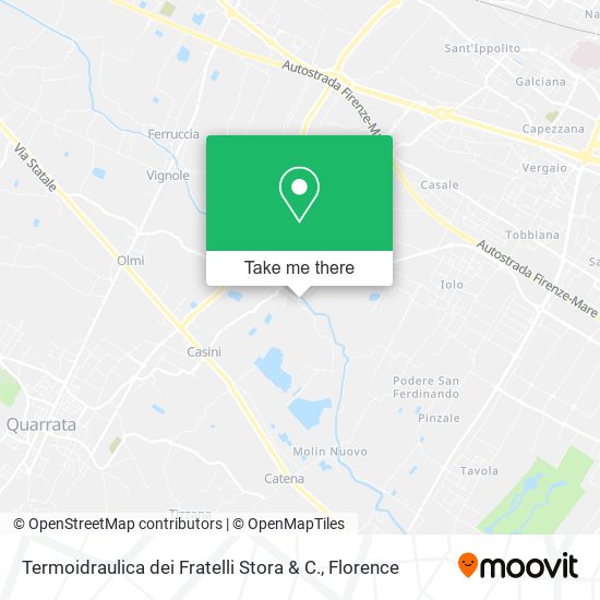 Termoidraulica dei Fratelli Stora & C. map