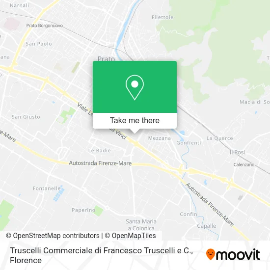 Truscelli Commercial by Francesco Truscelli & Co map