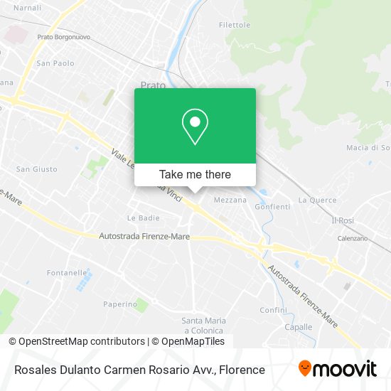 Rosales Dulanto Carmen Rosario Avv. map
