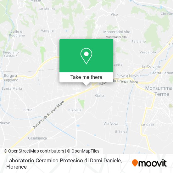 Laboratorio Ceramico Protesico di Dami Daniele map