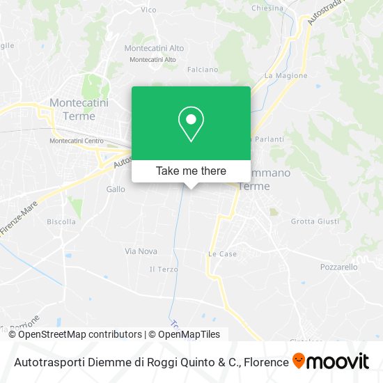Autotrasporti Diemme di Roggi Quinto & C. map
