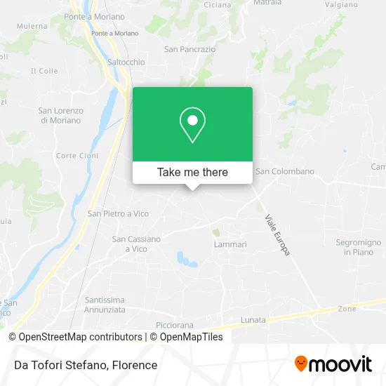 Da Tofori Stefano map