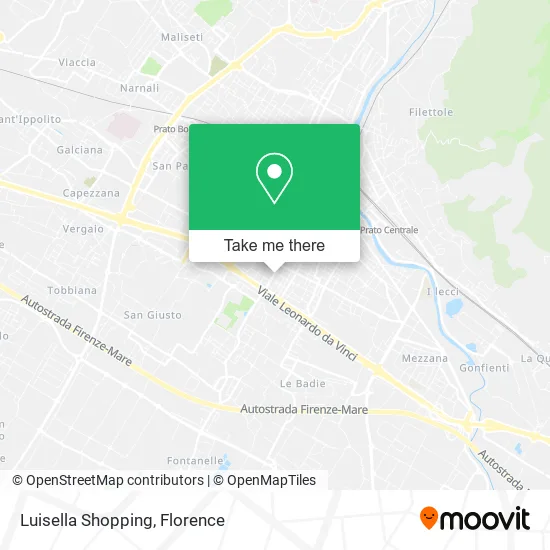 Luisella Shopping map
