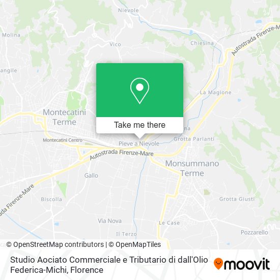 Studio Aociato Commerciale e Tributario di dall'Olio Federica-Michi map