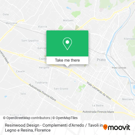 Resinwood Design - Furniture Accessories / Wood and Resin Tables map