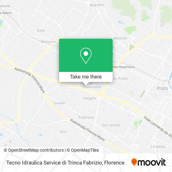 Tecno Idraulica Service di Trinca Fabrizio map