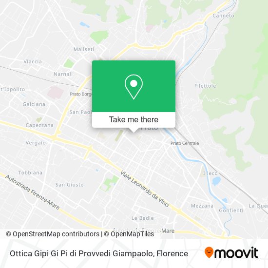 Ottica Gipi Gi Pi di Provvedi Giampaolo map