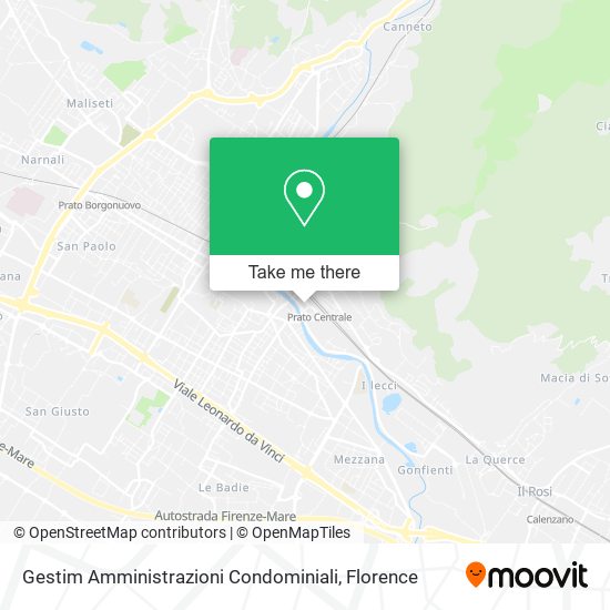 Gestim Amministrazioni Condominiali map
