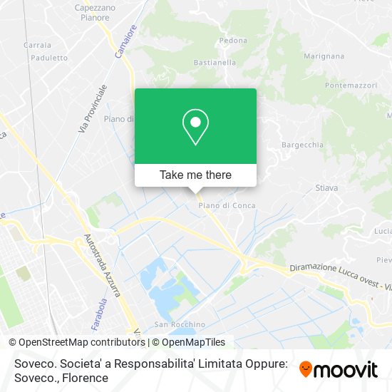 Soveco. Societa' a Responsabilita' Limitata Oppure: Soveco. map