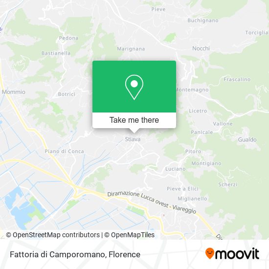 Fattoria di Camporomano map