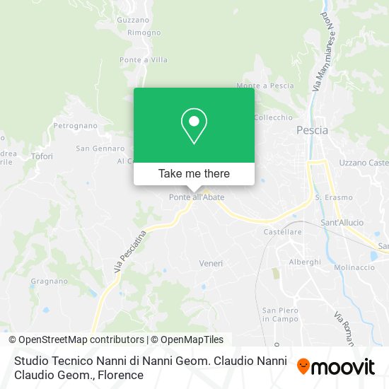 Studio Tecnico Nanni di Nanni Geom. Claudio Nanni Claudio Geom. map