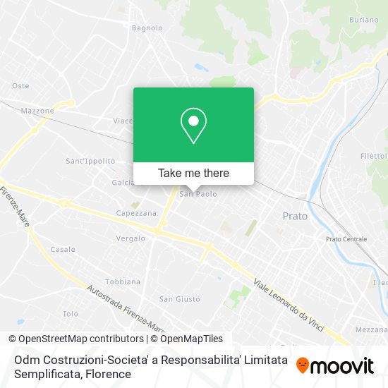 Odm Costruzioni-Societa' a Responsabilita' Limitata Semplificata map