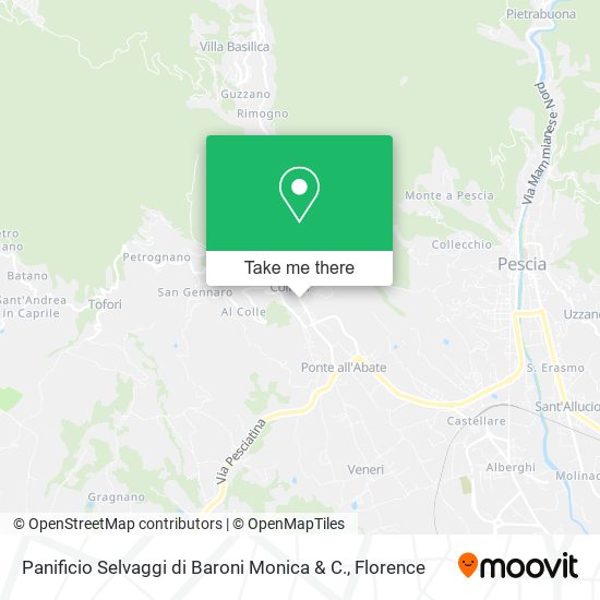 Panificio Selvaggi di Baroni Monica & C. map