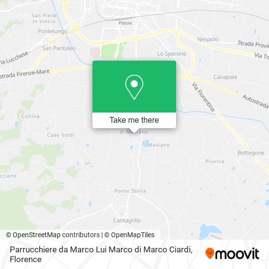 Parrucchiere da Marco Lui Marco di Marco Ciardi map