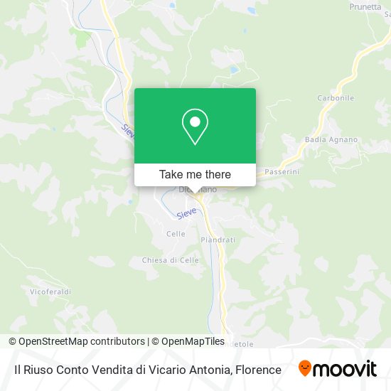 Il Riuso Conto Vendita di Vicario Antonia map