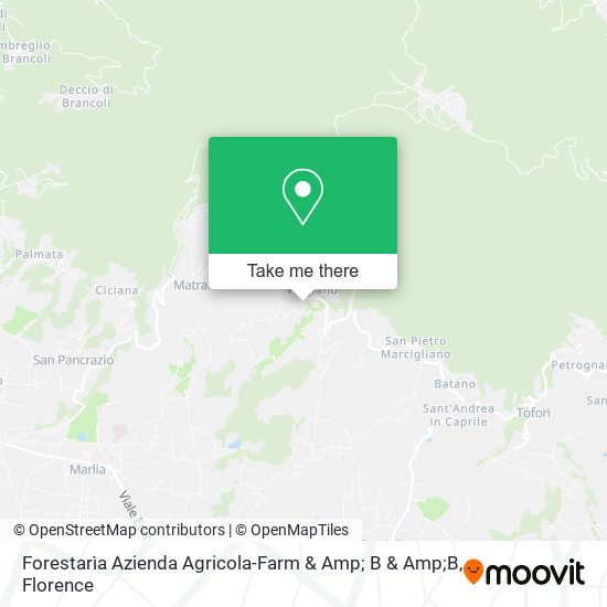 Forestarìa Azienda Agricola-Farm & Amp; B & Amp;B map
