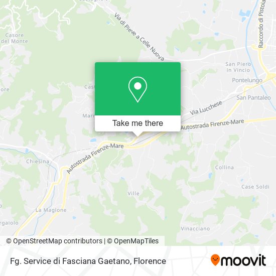 Fg. Service di Fasciana Gaetano map