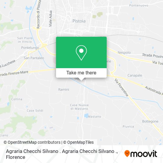 Agraria Checchi Silvano . Agraria Checchi Silvano . map