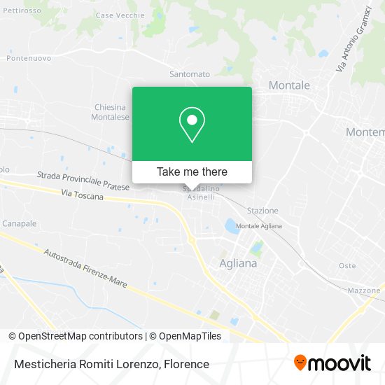 Mesticheria Romiti Lorenzo map
