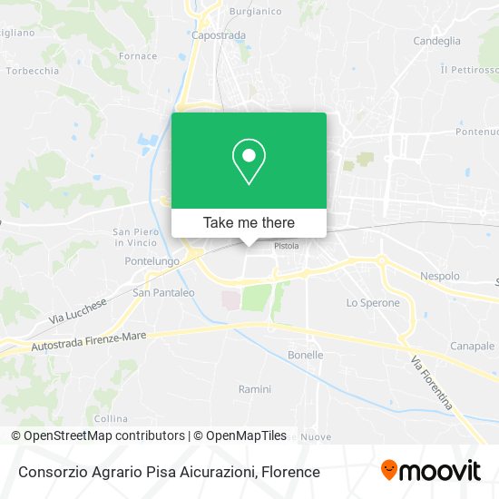 Consorzio Agrario Pisa Aicurazioni map