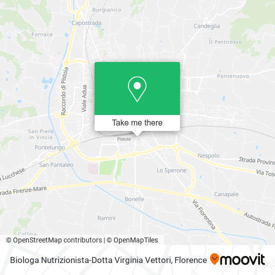 Biologa Nutrizionista-Dotta Virginia Vettori map